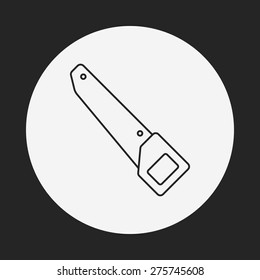 saws line icon