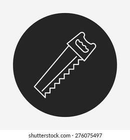 saws line icon
