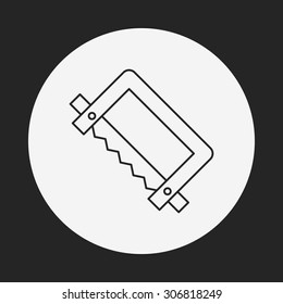 saws line icon