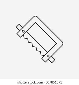 saws line icon