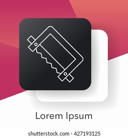 saws line icon