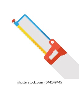 saws tool flat icon