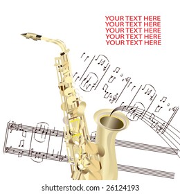 Sax  background