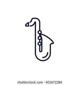 sax line icon