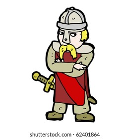 saxon warrior cartoon