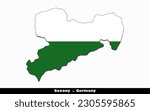 Saxony Flag - States of Germany