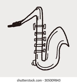 Saxophone doodle