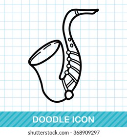 Saxophone doodle