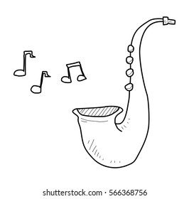 saxophone doodle