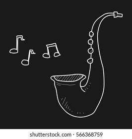 saxophone doodle