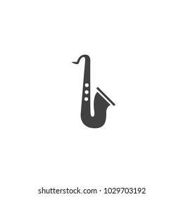 saxophone icon flat