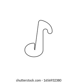 Saxophone icon. Music equipment symbol. Jazz festival sign. Logo design element