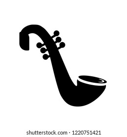 Saxophone icon. Trendy Saxophone logo concept on white background from Music collection. Suitable for use on web apps, mobile apps and print media.