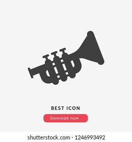 saxophone icon vector