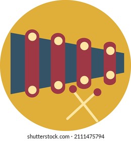 Saxophone instrument, illustration, vector on a white background.