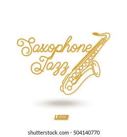 Saxophone logo