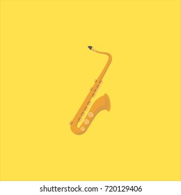 Saxophone music instruments