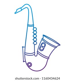 saxophone musical instrument icon