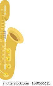saxophone musical instrument pattern