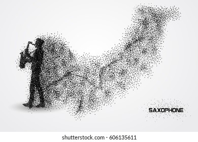 saxophone particle vector