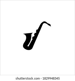 Saxophone Symbol Logo. Vektorgrafik