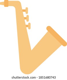 Saxophon-Vektorsymbol 
