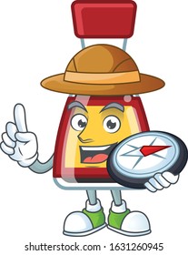 Say asian sauce stylized Explorer having a compass