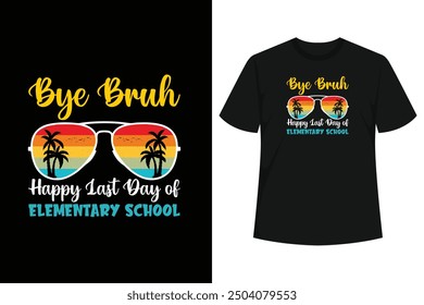 Say goodbye to Elementary School and hello to 2th Grade with this fun and stylish Tee! Perfect for celebrating the end of the school year and the start of summer, Funny Summer Break End Of School.