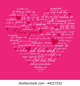 Say I love you in many languages
