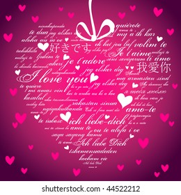 Say I love you in many languages