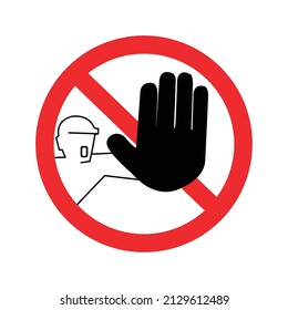 say no to bribery and corruption,No bribes, stop corruption red warning sign