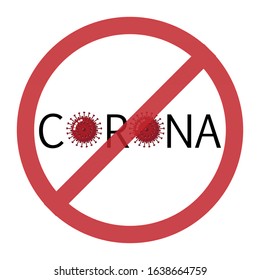 say no to corona viruses