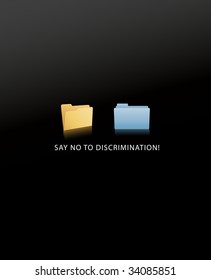 say no to discrimination
