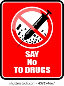 say no to drugs