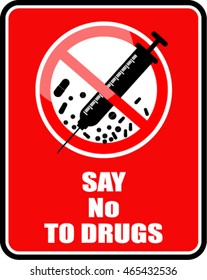 say no to drugs