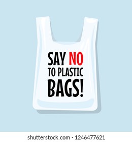 Say No To Plastic Bags.