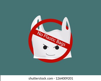 Say No plastic bags.