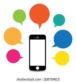 saying hello from a mobile