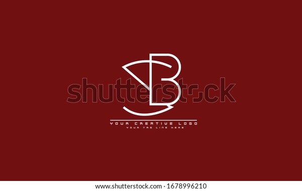 Sb Bs Abstract Vector Logo Monogram 스톡 벡터(로열티 프리) 1678996210