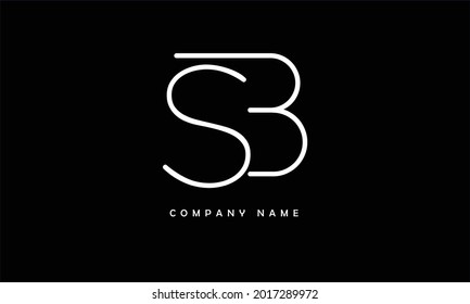 Sb Bs Alphabets Letters Logo Monogram Stock Vector (Royalty Free ...