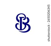 SB, BS letters abstract logo monogram
