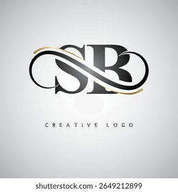SB Infinity Monogram Logo – Elegant Modern Letter mark Design with Luxury Loop and Stylish Branding Symbol
