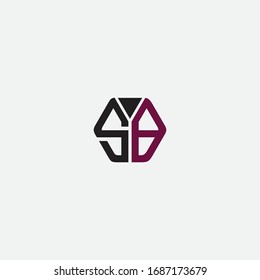 sb initial hexagon logo 