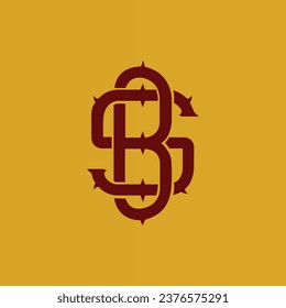 SB Initial letter logo design (Monogram).