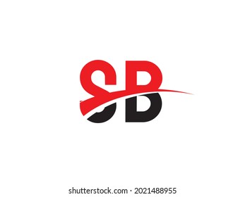 SB Letter Initial Logo Design Template