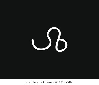 Design-Vorlage für SB-Buchstaben-Logo