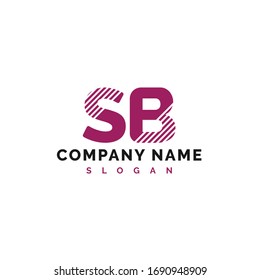 SB Letter Logo Design. SB letter logo Vector Illustration - Vector