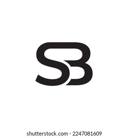 SB Letter-Logo-Symbol-Design-Vorlage Vektordesign