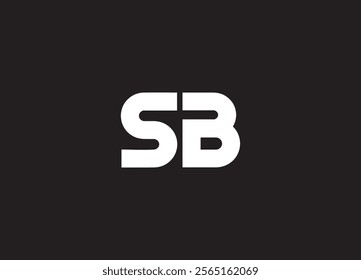 SB letter logo and initial logo design