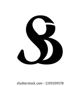 sb letter vector logo